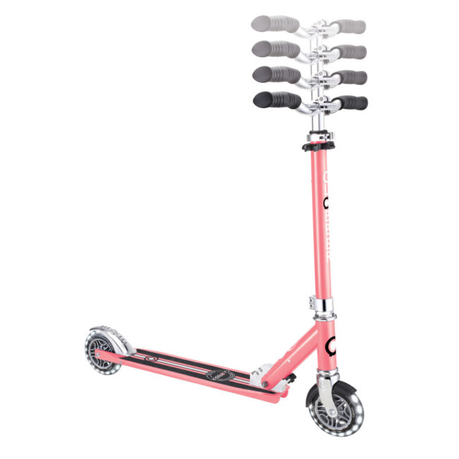 GLOBBER FLOW ELEMENT LIGHTS SCOOTER CORAL PINK in UAE - view 3
