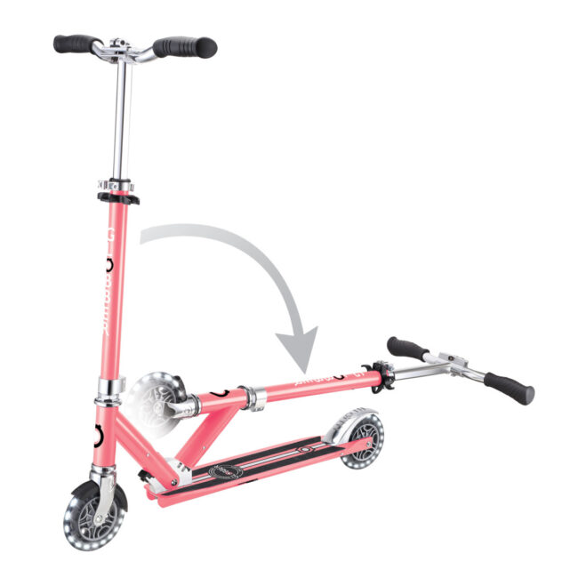 GLOBBER FLOW ELEMENT LIGHTS SCOOTER CORAL PINK in UAE - view 5