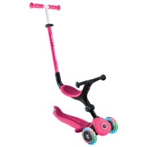 GLOBBER GOUP ACTIVE LIGHTS SCOOTER DARK PINK