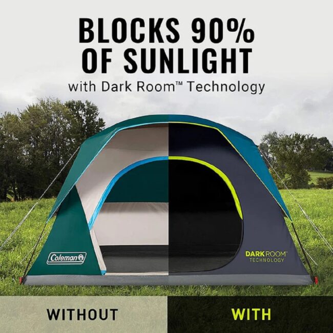 Coleman Tent Skydome Darkroom 4P in UAE - view 2