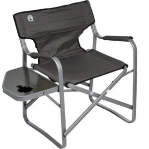 Coleman Chair Deck with Table Aluminium