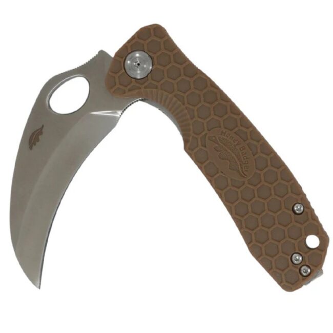 HB1102.1 Honey Badger Claw Large Tan Plain in UAE
