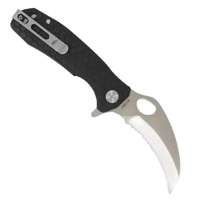 Honey Badger Claw Small Black Serrated in UAE - view 2