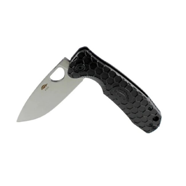 HB1284.1 Honey Badger Flipper Stonewashed D2 Med Blk WZipper Pouch in UAE