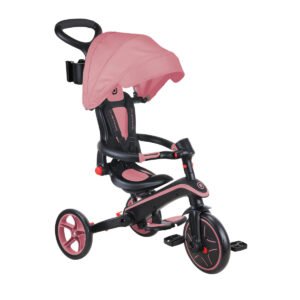 GLOBBER FOLDABLE EXPLORER TRIKE TRICYCLE 4 in 1 PASTEL PINK