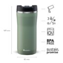 Aladdin Mocca Thermavac LeakLock SS Mug 035L Sage Green in UAE - view 2