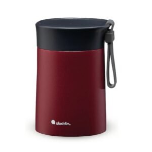 Aladdin Bistro Thermavac Food Jar 04L Burgandy Red