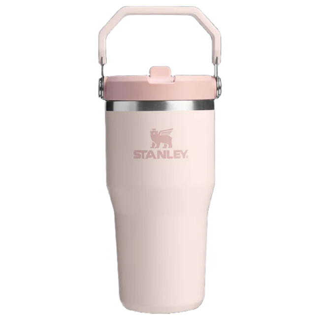 Stanley Ice Flow GO 590ml20oz Flip Straw Wtr Btl Rose Quartz in UAE