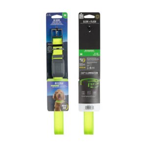 Nite Ize Pet NiteDog Recharg LED Dog Collar M Lime