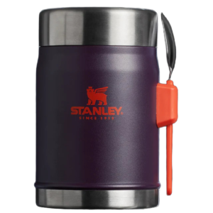 Stanley CLA 414ml 14oz Vac Food Jar Spork Plum