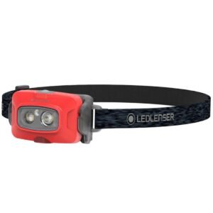 Ledlenser HF4R Core Red headlamp gift box