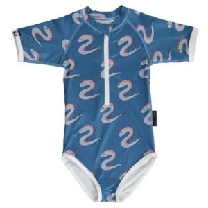 Beach Bandits Electric Eel Swimsuit Blue