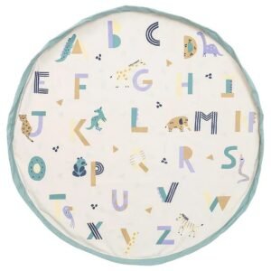 Play Go Playmat Storage Bag Animal Alphabet