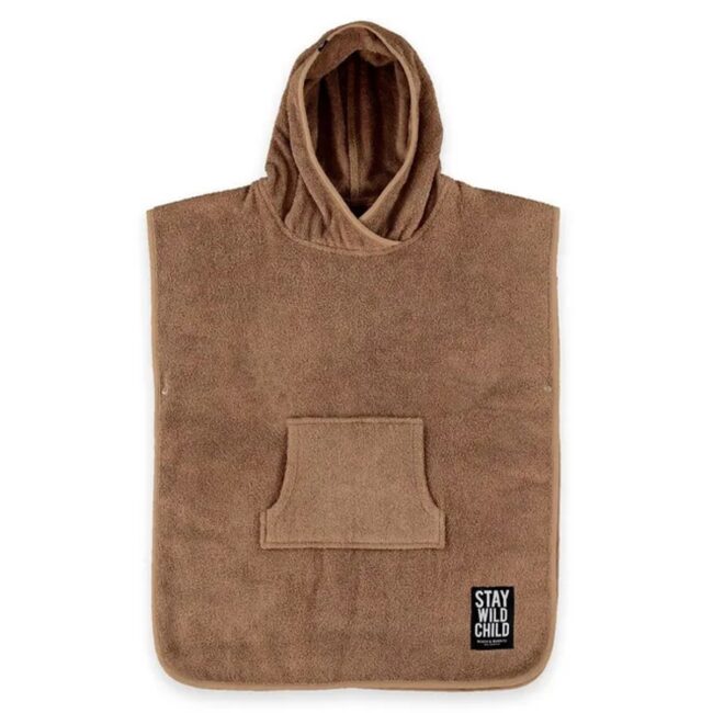 MINI-PO2404CH-1.1 Beach Bandits Poncho Chocolate in UAE