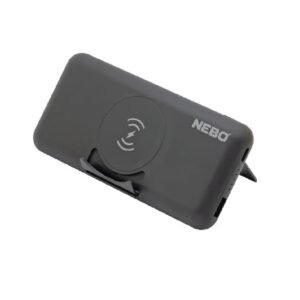 Nebo 10000mAh Powerbank with Kickstand wireless charging