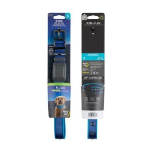 Nite Ize Pet NiteDog Recharg LED Dog Collar S Blue