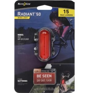 Nite Ize Radiant 50 Bike Light Red