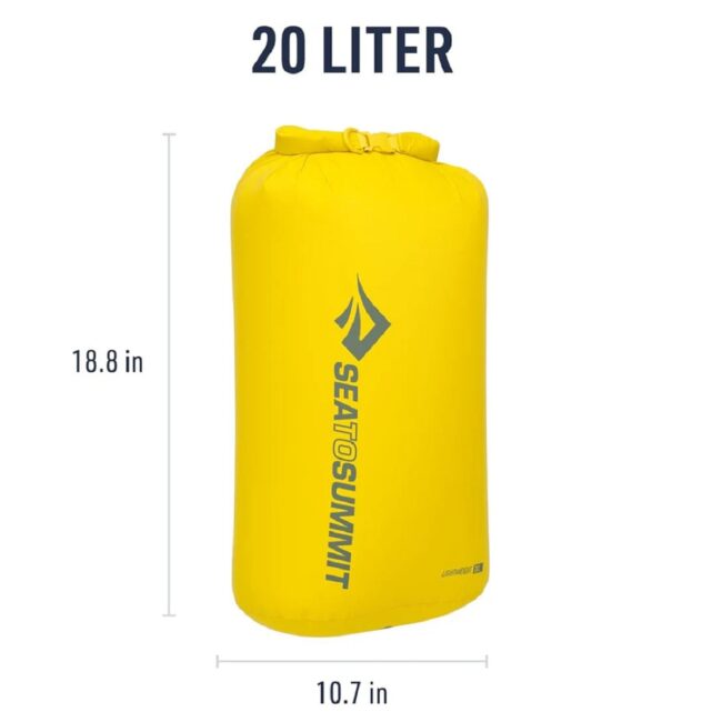 S2S Lightweight Dry Bag 20L Sulphur in UAE - view 2