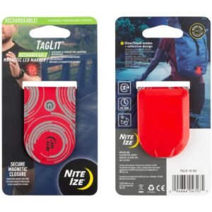 Nite Ize TagLit Rechargeable Magnetic LED Marker RedRed LED