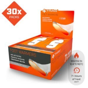 Thaw 30 Pair Disposable Foot Warmers