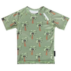 Beach Bandits Palm Island Tee Green