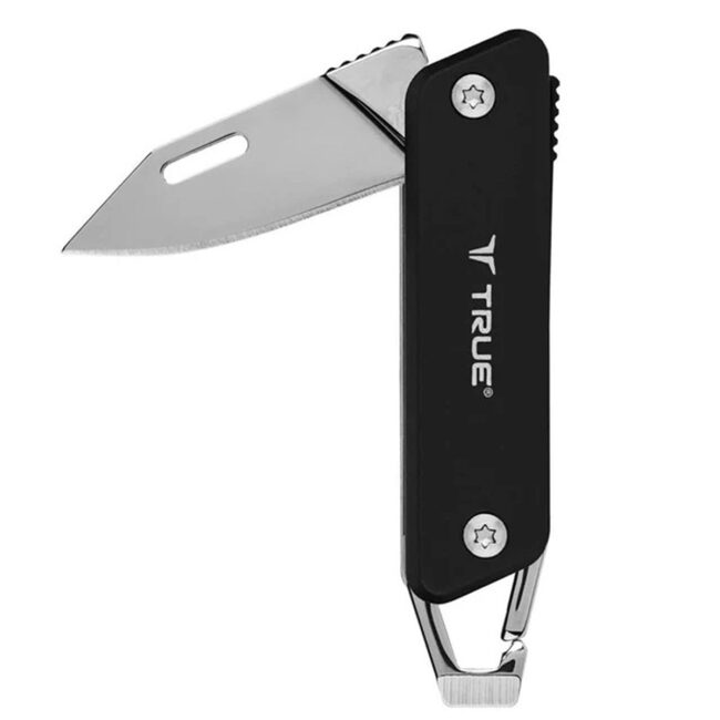TU7059.1 TU7059 True Utility Modern Keychain Knife Blk Natralock in UAE