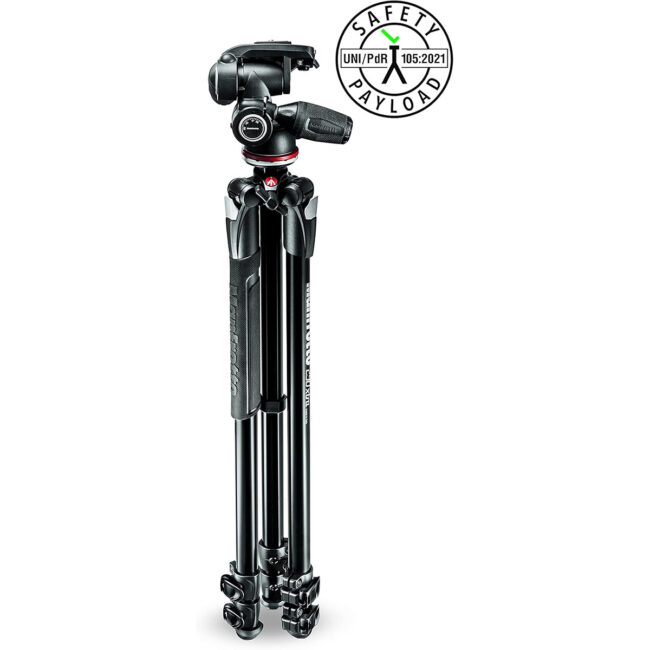 Manfrotto 290 XTRA Tripod KIT with 3 WAY PanTilt HEAD in UAE - view 5