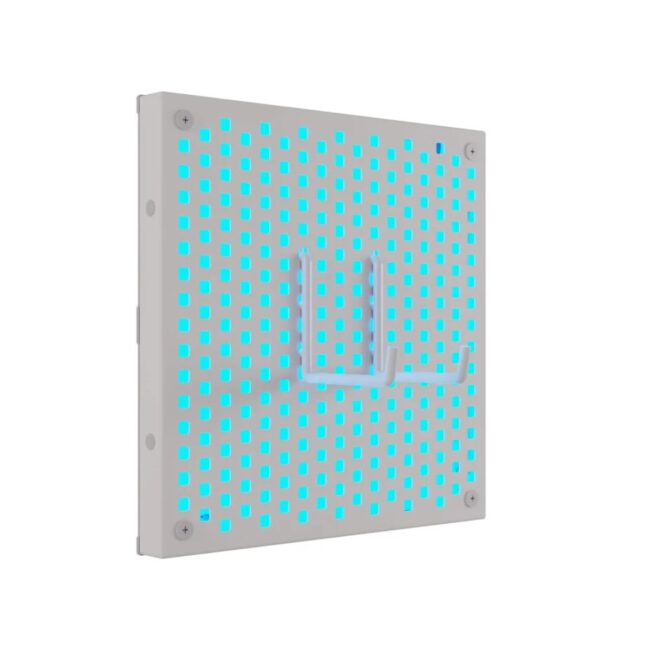 4895263600564 Nanoleaf Blocks Light Pegboard Addon Kit Smart WiFi LED Panel System 16M Colors Low Energy for Gamers Vloggers Influencers Entertainment Gaming Living Room White 1PK in UAE
