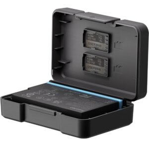 Insta360 X5 Battery 2400mAh Largecapacity battery for X5 Action Camera 135 mins Recording at 57K30fps Quick Charging 80 in 20mins Comes with Battery Storage Case