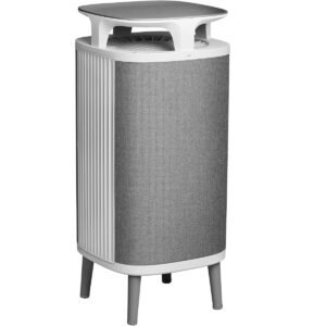BLUEAIR DustMagnet 5240i Most Powerful Dust Cleaner Dual InletOutlet 3Stage Filtration Collects Dust Gas Pet Hair VOCs TableTop Designfor HomeOffice Up to 255 sqf Room size White Grey
