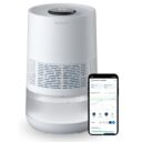 BLUEAIR InvisibleMist H35i Air Humidifier 360 Design Touchscreen Interface Air and Water Purifier up to 48Hrs Smart Filter Monitoring for HomeOffice Use Up to 500 sqf Room size White in UAE