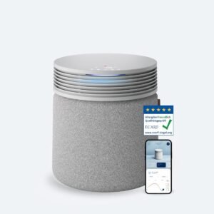Blueair Signature Blue 40 Air Purifier for Extra Large Rooms Cleans 3412 sqft in 1 Hour 7Stage Filtration 10x Odor Removal HEPASilent for Virus Pets Dust Smoke Smart WiFi Light Grey