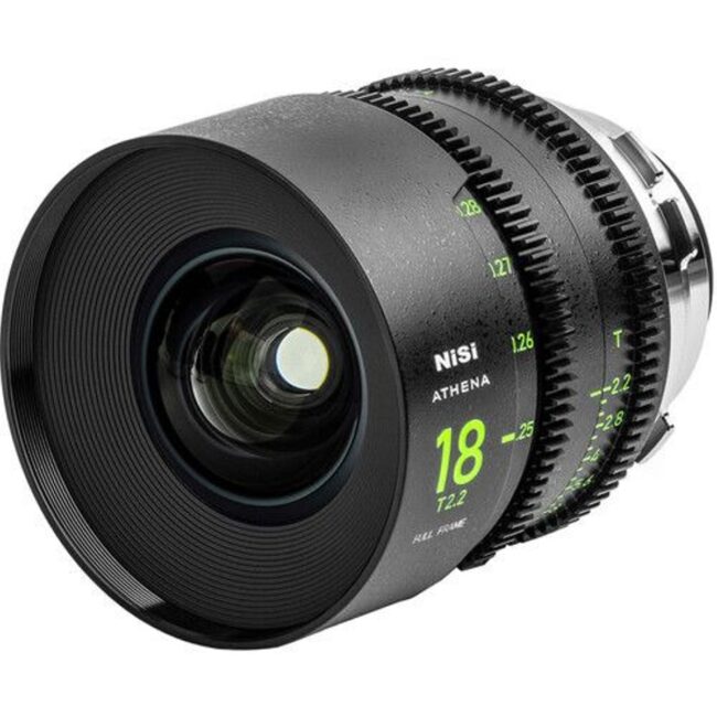 Nisi Athena Cinema Lens 18 mm T22 PLMount in UAE - view 2
