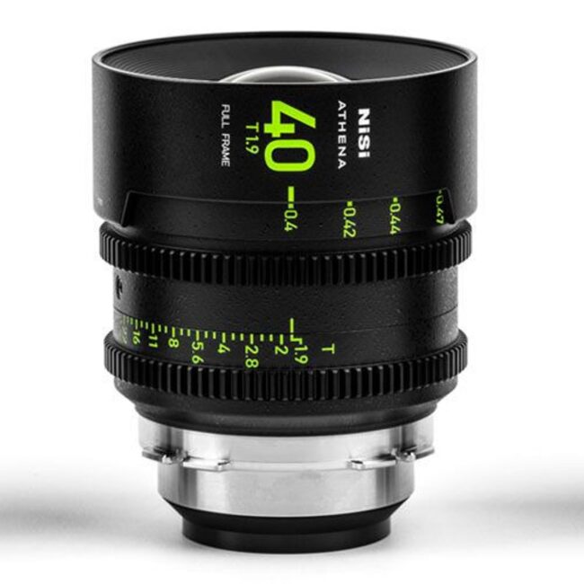 NISI Athena Cinema lens 40 mm T19 PLMount in UAE - view 2
