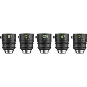 NiSi Aureus Prime Full Frame T14 Cinema Lens Kit PL Mount