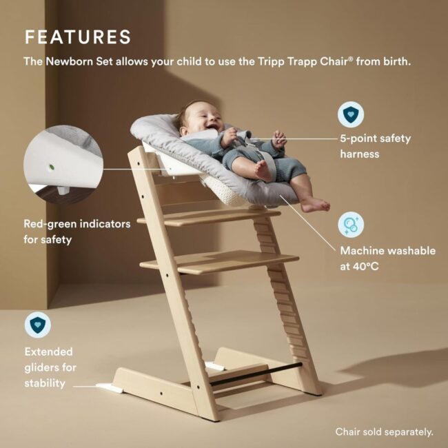 Stokke Tripp Trapp Newborn Set Grey in UAE - view 3