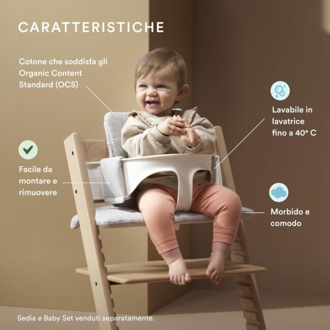 Stokke Tripp Trapp Classic Cushion Terracotta in UAE - view 5