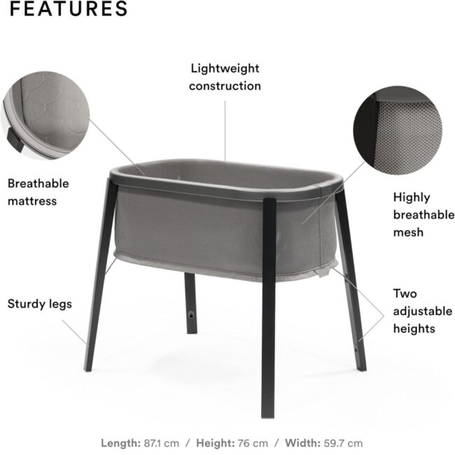 7040356296026.4 Stokke Snoozi Graphite Grey in UAE - view 5