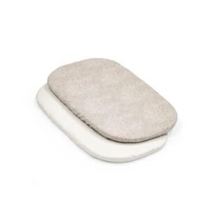 Stokke Snoozi Fitted Sheet 2 Pack Ocs Vanilla Dandelion