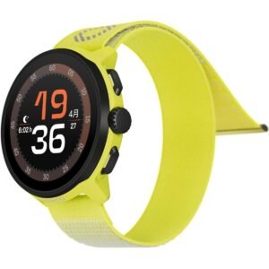 Suunto RUN Stainless Steel Watch Lightweight 46mm HD AMOLED Screen Digital Crown 12 Days Battery Life 4GB Offline Music Control Heart Rate StepsSleep Tracking GPS 34 Sports Mode Lime