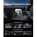 Belkin Car Vent Mount PRO with MagSafe Air Vent Holder for iPhone 12 Pro Max 12 Pro 12 12 Mini Landscape or Portrait Mode Apple MagSafe Compatible in UAE - view 5