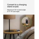Belkin BoostCharge Pro Convertible Magnetic Wireless Charging Stand w Qi2 15W PD Fast Charger Adjustable Pad or Stand Mode for iPhone 15141312 Pro Max Plus S2423 Ultra iOS Android White in UAE - view 3