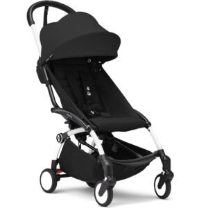 Stokke YOYO3 White Frame 6 Black Bundle