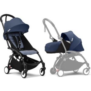 Stokke YOYO3 Black Frame 0 6 Air France Bundle