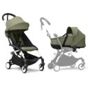 Stokke YOYO3 Frame White Newborn 6 Pack Bundle Olive in UAE