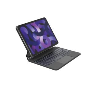 Belkin Connect Keyboard Case w Magnetic Stand for iPad Pro 11 43 Gen iPad Air 54 Gen 64 Keys Bluetooth Backlit Slim Lightweight Auto WakeSleep Long Battery Arabic Keyboard Black