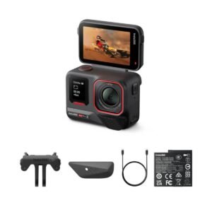 INSTA360 ACE PRO 2 Action Camera CoEngineered with Leica for Exceptional Imaging 8K AIPowered Ultra HD Video Recording Advanced Stabilization Waterproof Compact Design Black