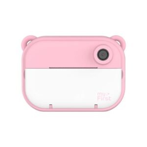 myFirst Camera Insta 2 Instant Print Kids Camera Print in 10 Secs w Thermal Paper Dual Lens 6MP9MP12MP 1080P Video Recording 24 Color Display Portable Easy to Use Pink