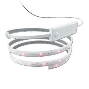 Nanoleaf ESSENTIALS LIGHTSTRIP Starter Kit 802 Meters Smart Light Strips for HomeOffice Color Changing RGBCW Dimmable BluetoothThread Enabled works with SiriGoogle