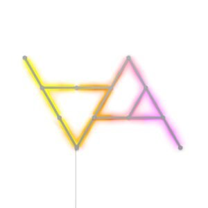 Nanoleaf LINES Starter Kit Modular Backlit Illumination Smart WiFi LED System w Music Visualizer Instant Wall Decoration Home or Office Use 16M Colors Low Energy Consumption 15 pack